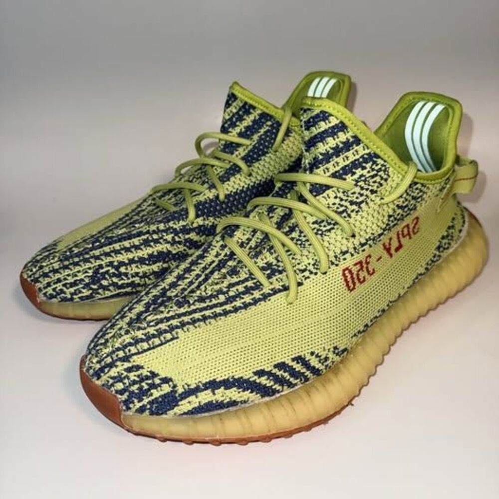Adidas Yeezy Boost 350 V2 Low Men's Size 10 Semi-Frozen Yellow Very Clean!
